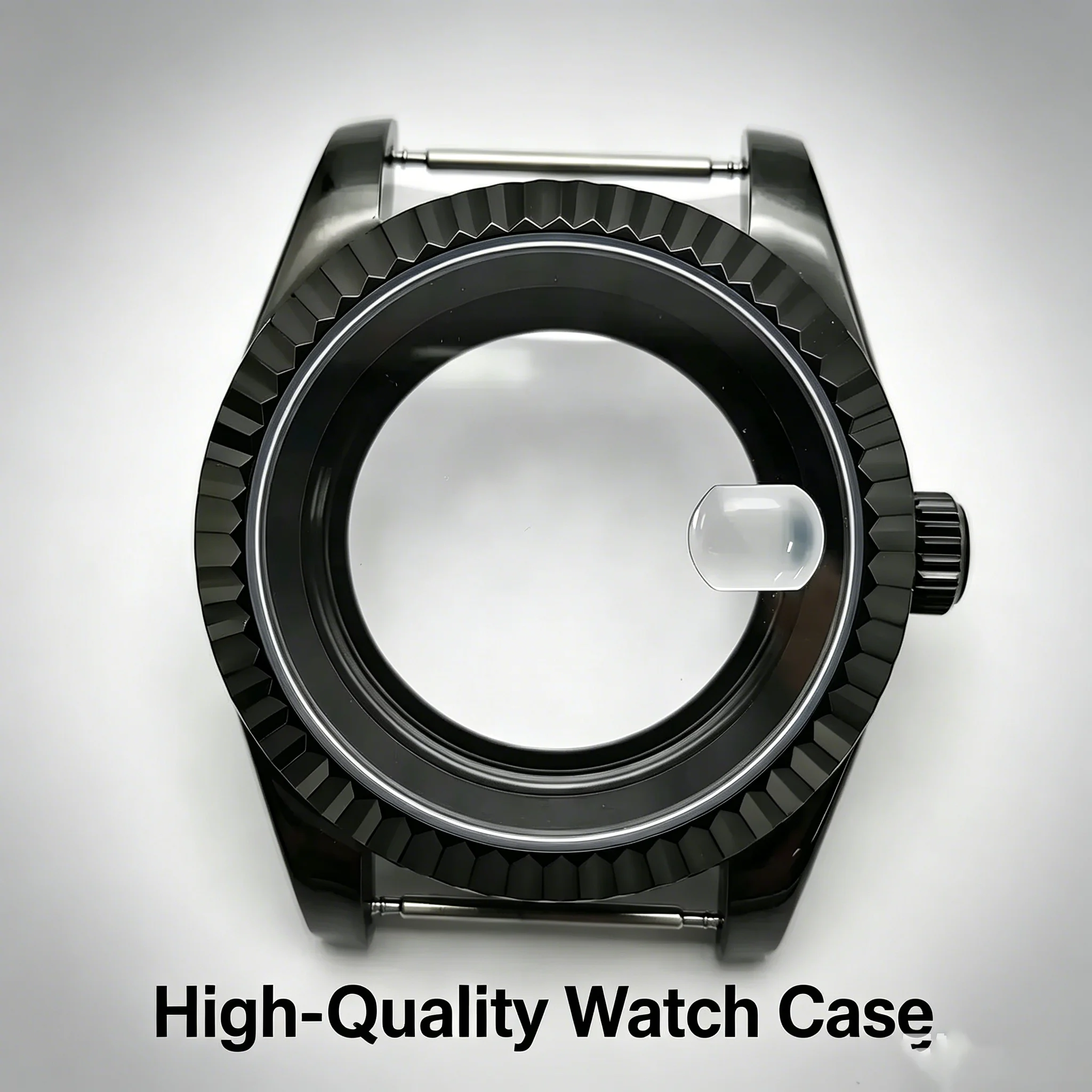 

39mm 316L stainless steel case, suitable for NH35/36 automatic movement, sapphire glass crystal, Datejust case