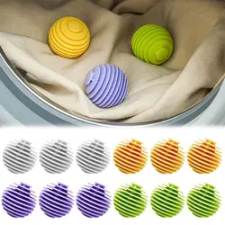 Silicone Magic Laundry Ball Reusable Clothes Hair Cleaning Tool Pet Hair Remover Washing Machine Cat Hair Catcher Laundry Ball