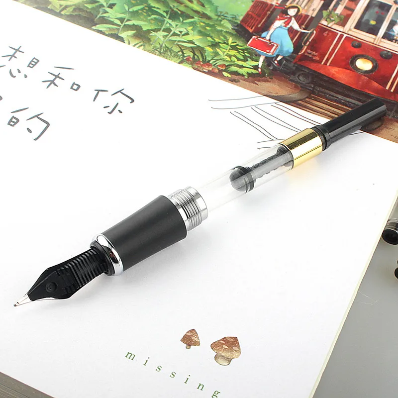 High Quality gold 3.4 Caliber Ink Cartridge Fountain pen ink Absorber Stationary supplies calligraphy ink