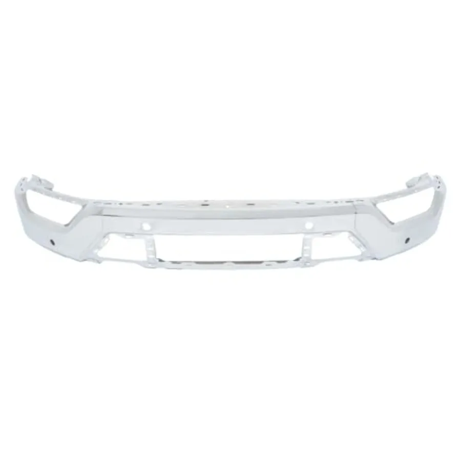 

Front Bumper Face Bar for Ford F150 2021-2022 with Rador Holes Chrome Steel Front Bumper Impact Bar Replacement ML3Z17757G