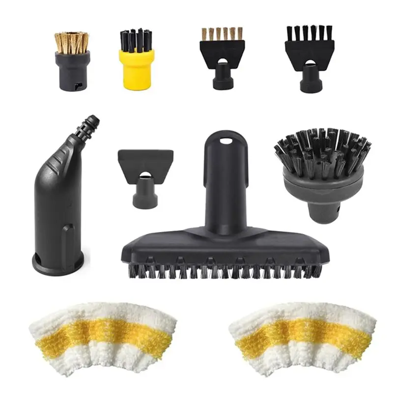 

A67P-Набор круглых щеток и насадок для пароочистителей Karcher Easyfix SC1 SC2 SC3 SC4 SC5, запчасти для пароочистителей