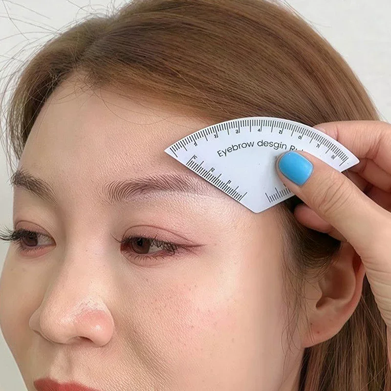 Fast Drawing Eyebrow Design Ruler Microblading Mapping Tool Shaping Permanent Makeup Drawing Guide Ruler Tattoo Supplies Reuse