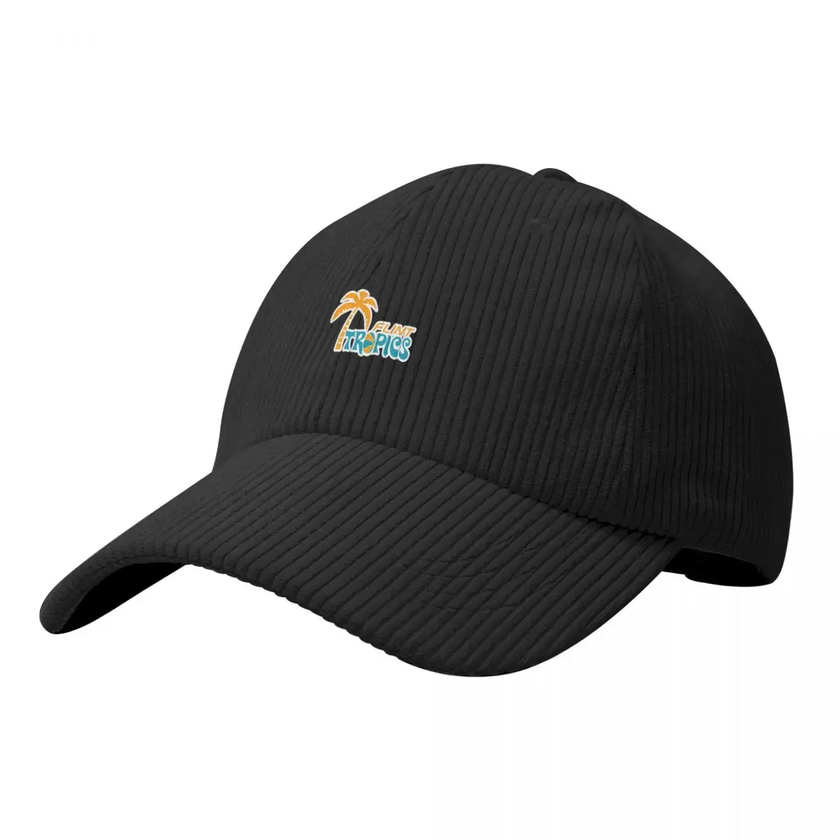 

Flint Tropics Retro Baseball Cap black Beach Bag Beach Outing Hats Woman Men's