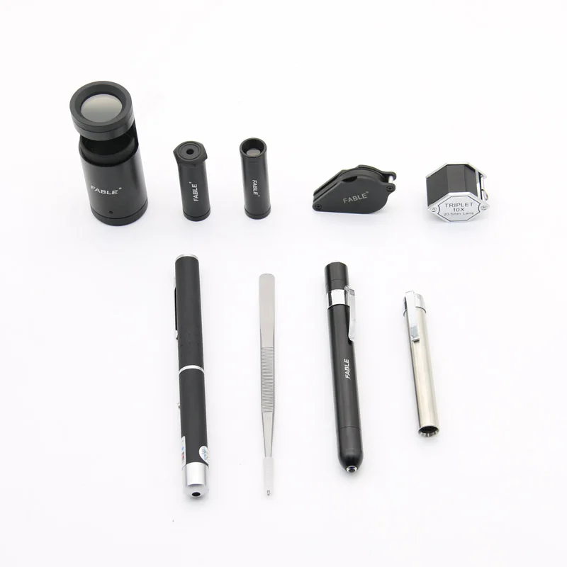 Jeweller compact jewelry checking tool kit diamond professional Gemologists Testing Tools Gem toolkits