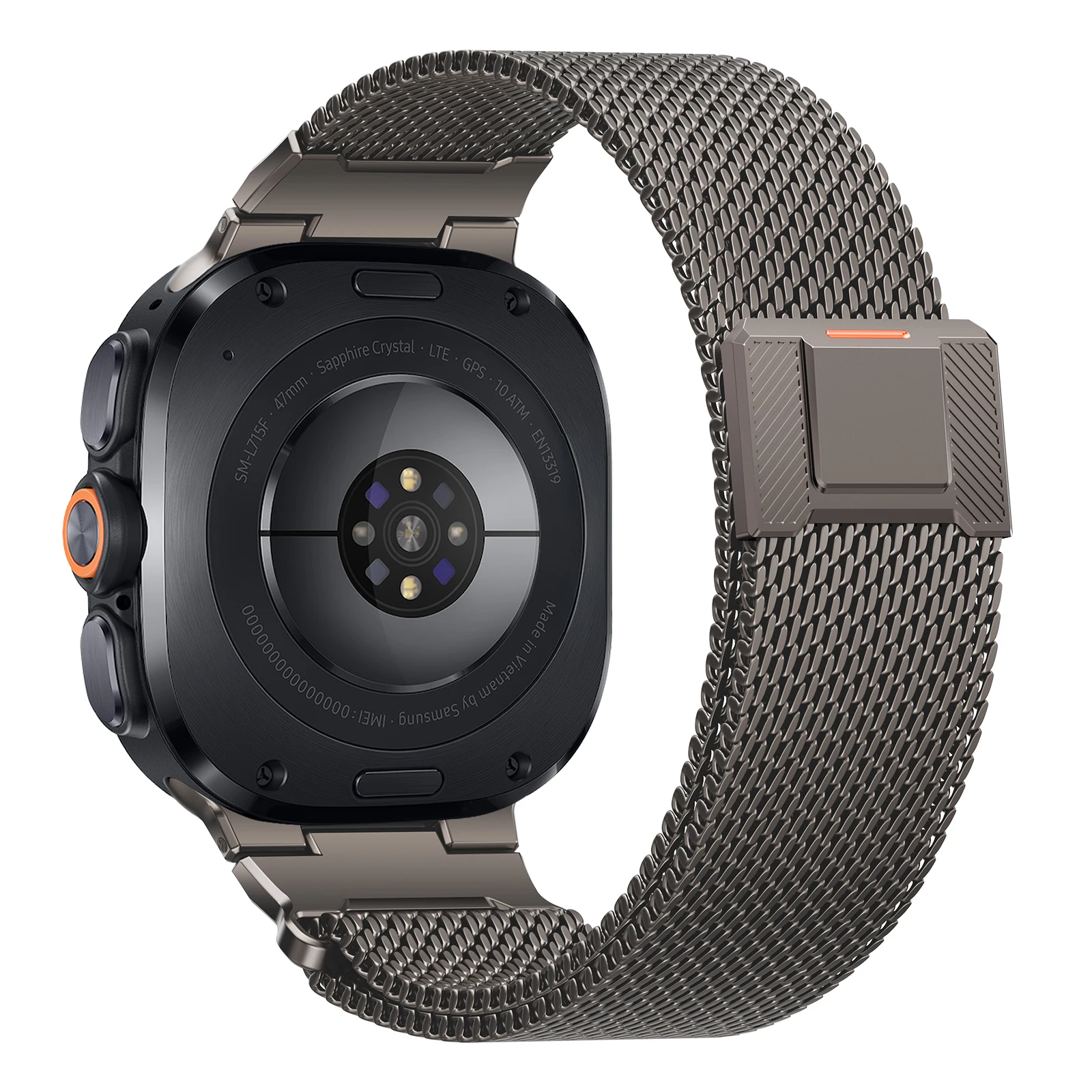 Band For Samsung Galaxy Watch Ultra 2 47mm metal magnetic wrist Bracelet Correa Galaxy Watch 9/8/8 Clasic 46mm 40mm 44mm Straps