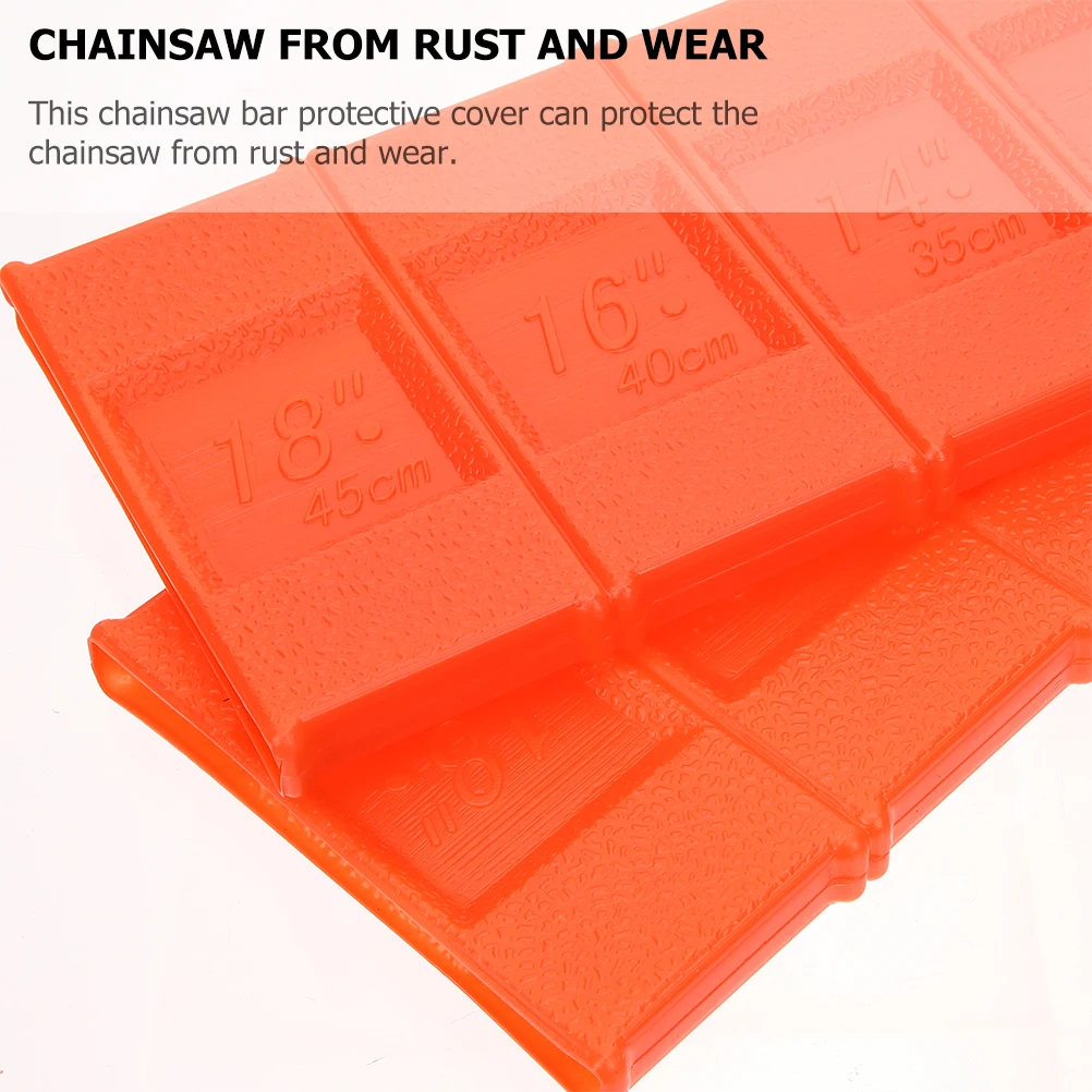 

18 Inch Chainsaw Bar Shell Protective Casing Durable Storage Case Rust Wear Protection Gift Father Husband Chainsaw Storage Case