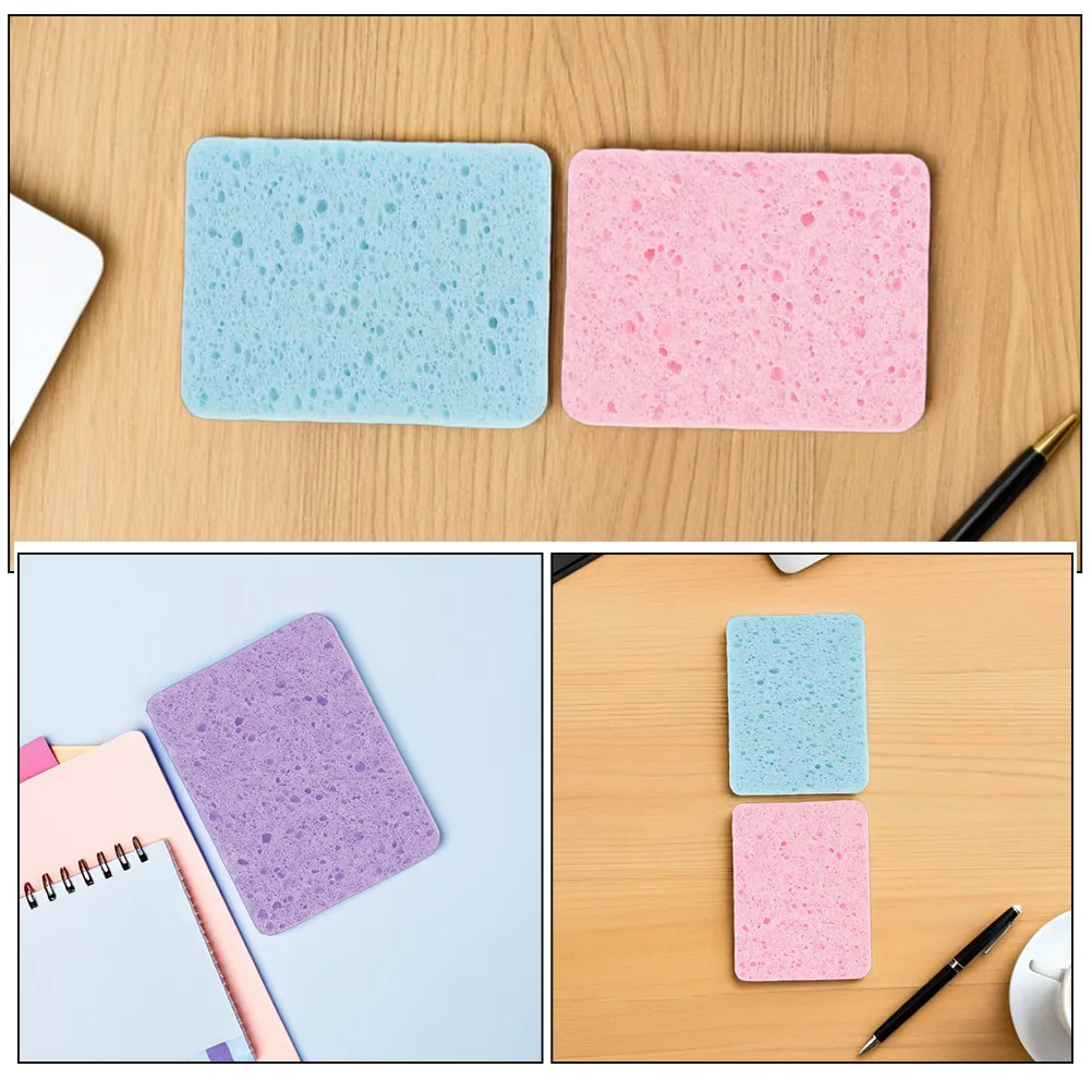 3Pcs Painting Sponge Pad Brush Cleaning Mat Ultra Absorbent Artist Tool for Watercolor Paint Brush Scrubber Outdoor