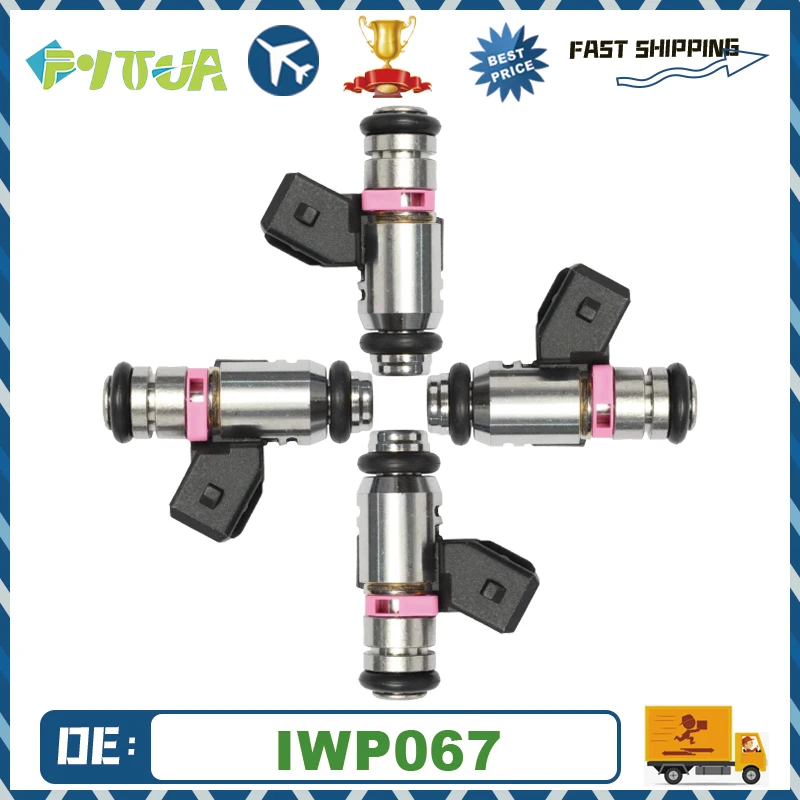 

4pcs fuel Injector Iwp067 Iwp-067 Iwp 067 For Palio Weekend 1.6 Siena Uno 1.0 1.68v Mille 1.0