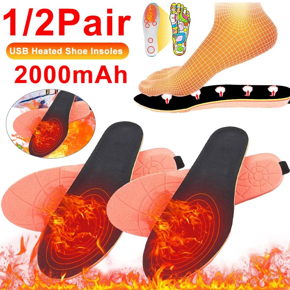 

Стельки с подогревом для обуви, 2000 мАч