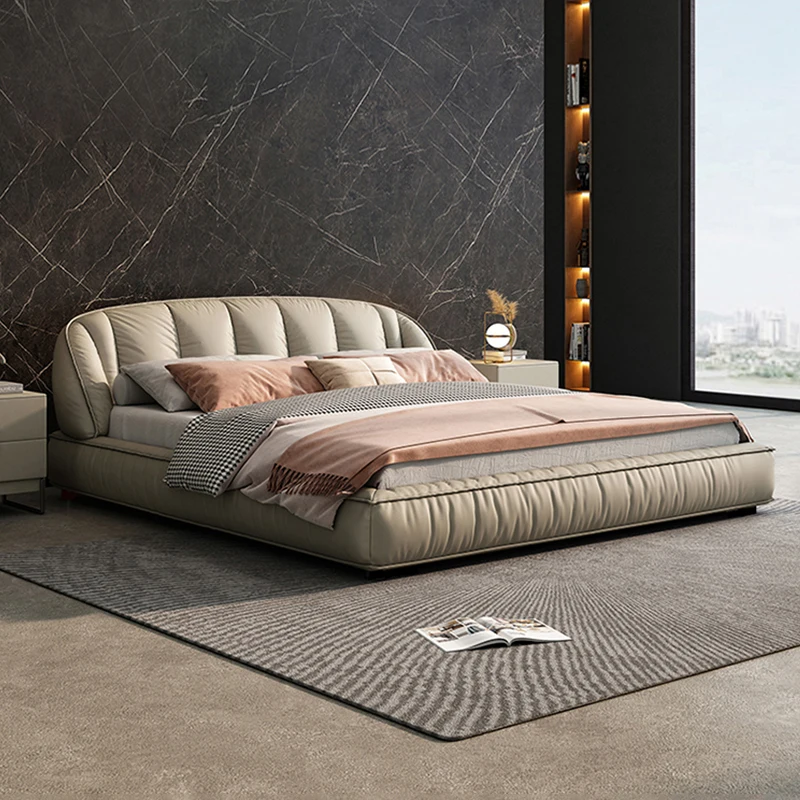 #For the latest design popular bed cover furniture bedroom upholstered cream style fabric king bed frame wholesale unique hotel