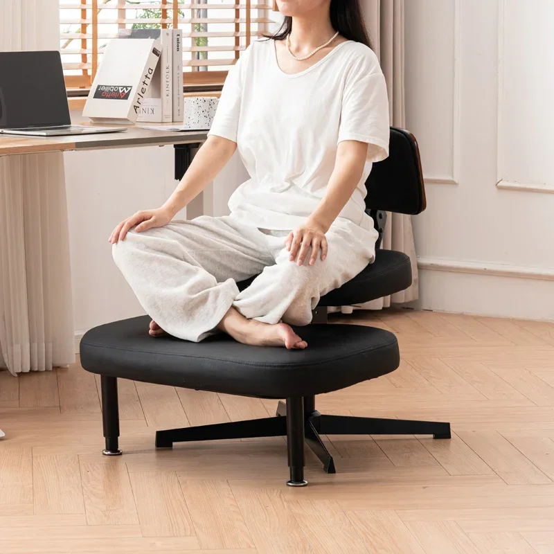 Adjustable and Folding Meditation Chair with Backrest, Perfect for Yoga, Zen, and Mindfulness Practice