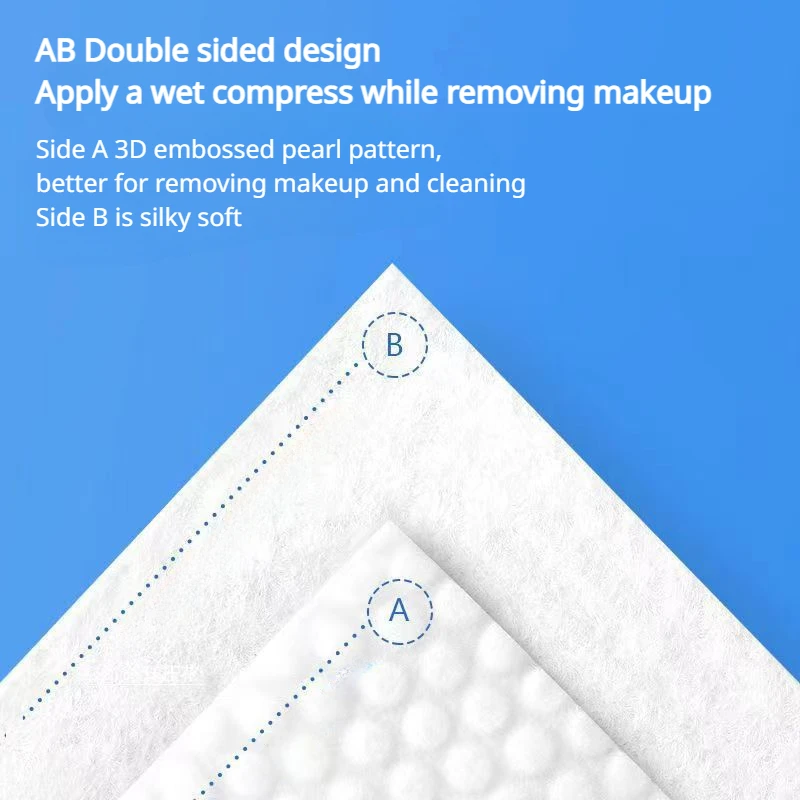 450/500/600PCS แป้งพัฟผ้าฝ้ายทิ้งอุปกรณ์แต่งหน้าลบปฏิบัติแต่งหน้า Remover Pads ผ้าเช็ดทําความสะอาด