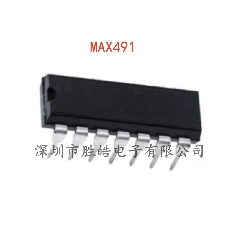 

(10PCS) NEW MAX491 Interface-driver / Receiver / Transceiver Straight In DIP-14 MAX491 Integrated Circuit