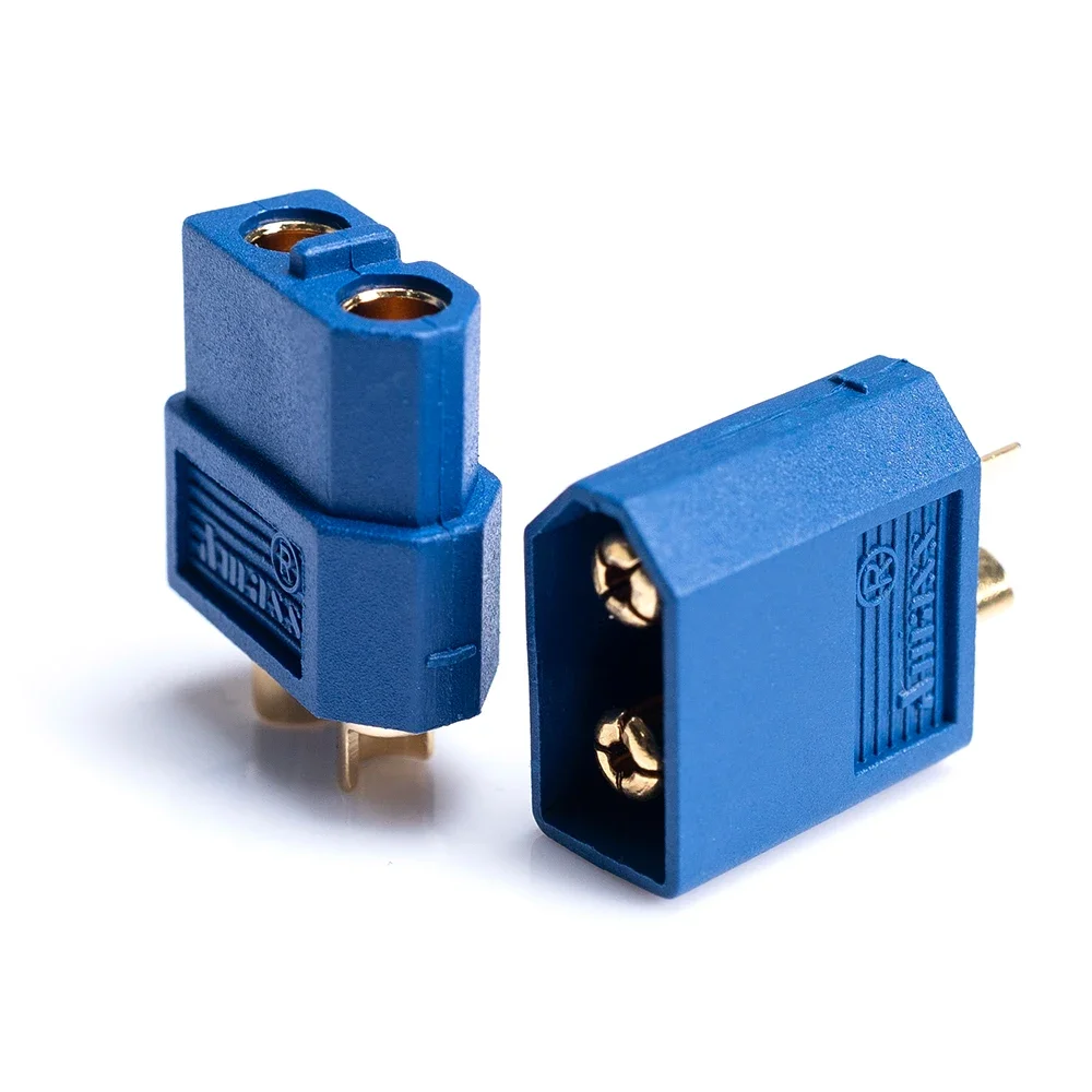 Amass Blue XT60 XT-60 Male Female Bullet Connectors Plugs For RC FPV Drone Lipo Battery Quadcopter Multicopter parts