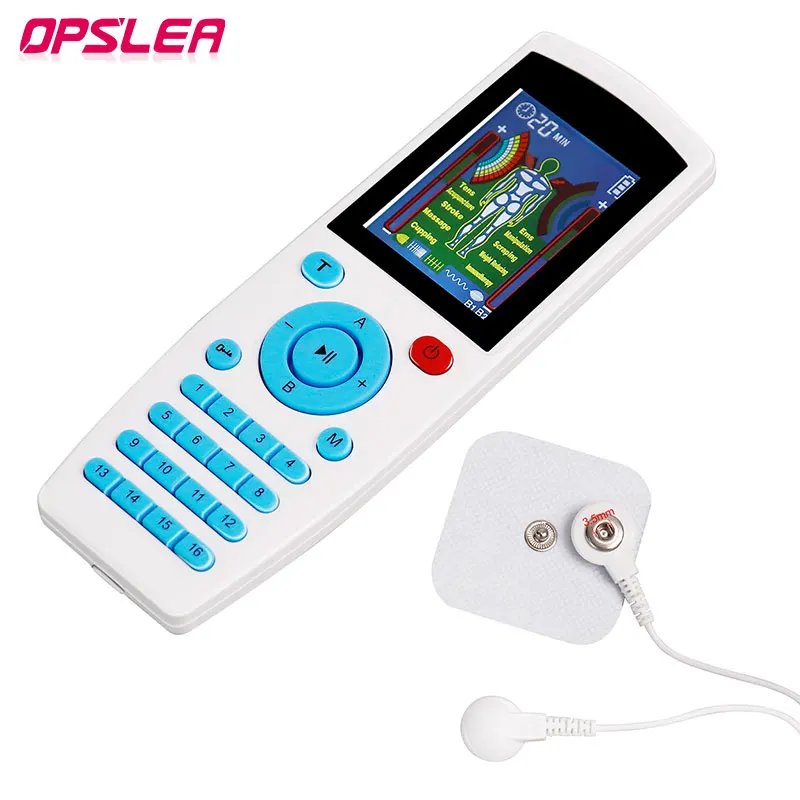 

16 Modes Tens Acupuncture Therapy EMS 4 Output Muscle Stimulator Meridian Physiotherapy Apparatus Massager Electrostimulator