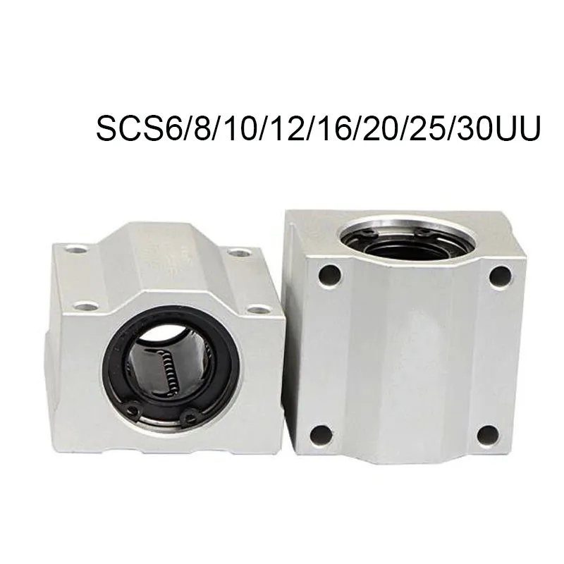 

Linear Motion Ball Bearing Slide Block Bushing SC6UU SC8UU SC10UU SC12UU SC13UU SC16UU SC20UU SCS8UU 16UU SC8 3d Printer Parts