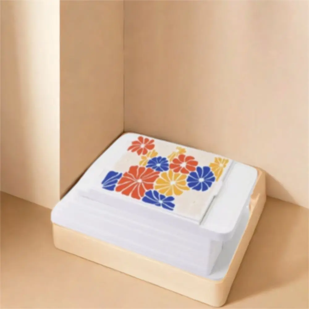 Plastic Watercolor Paint Box Portable Washable Multi-color Paint Box Expandable Eco-friendly Oil Painting Box
