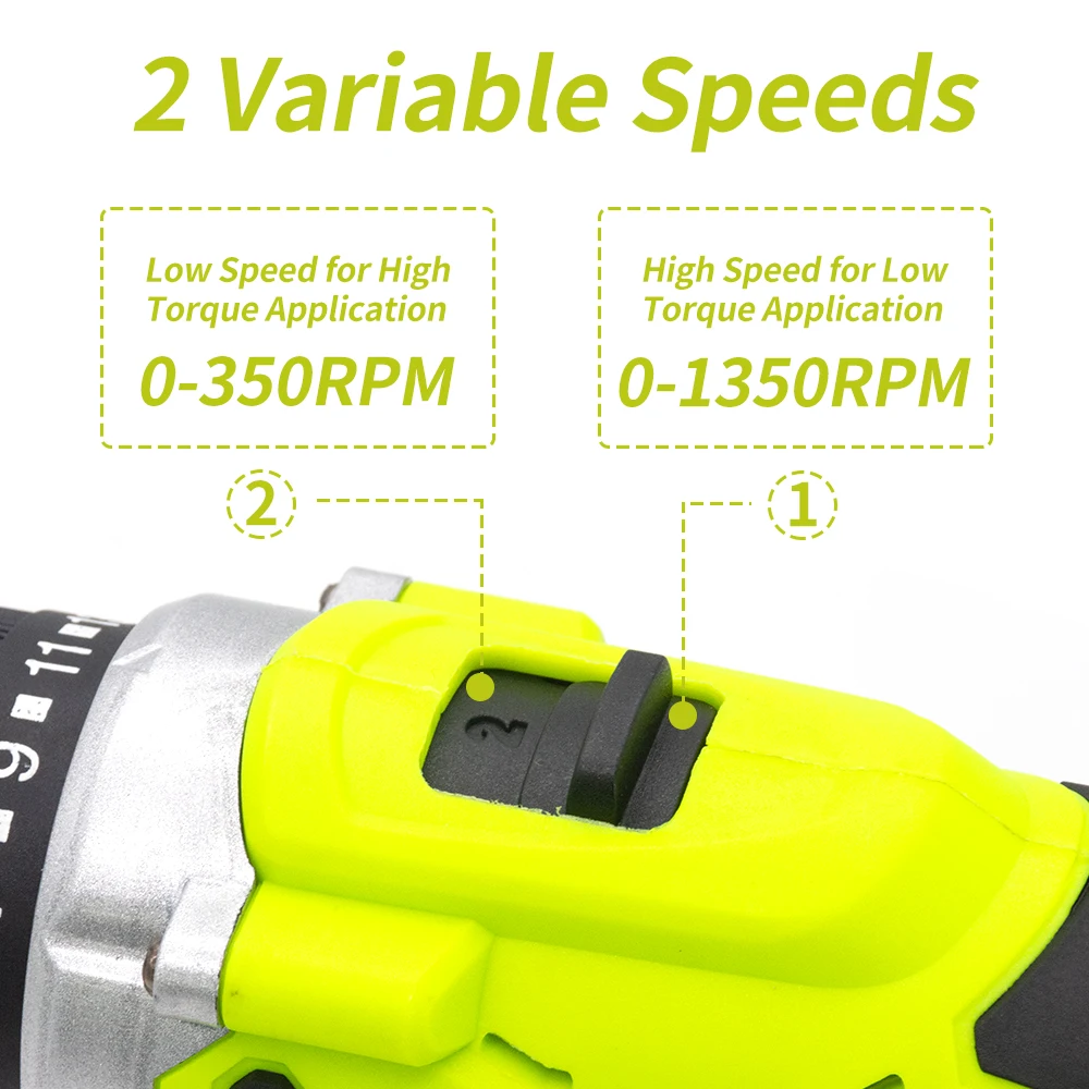 Perkakas Listrik Produk Baru 108 Buah Set Perkakas Listrik Combo Tanpa Sikat untuk Pekerjaan Kayu