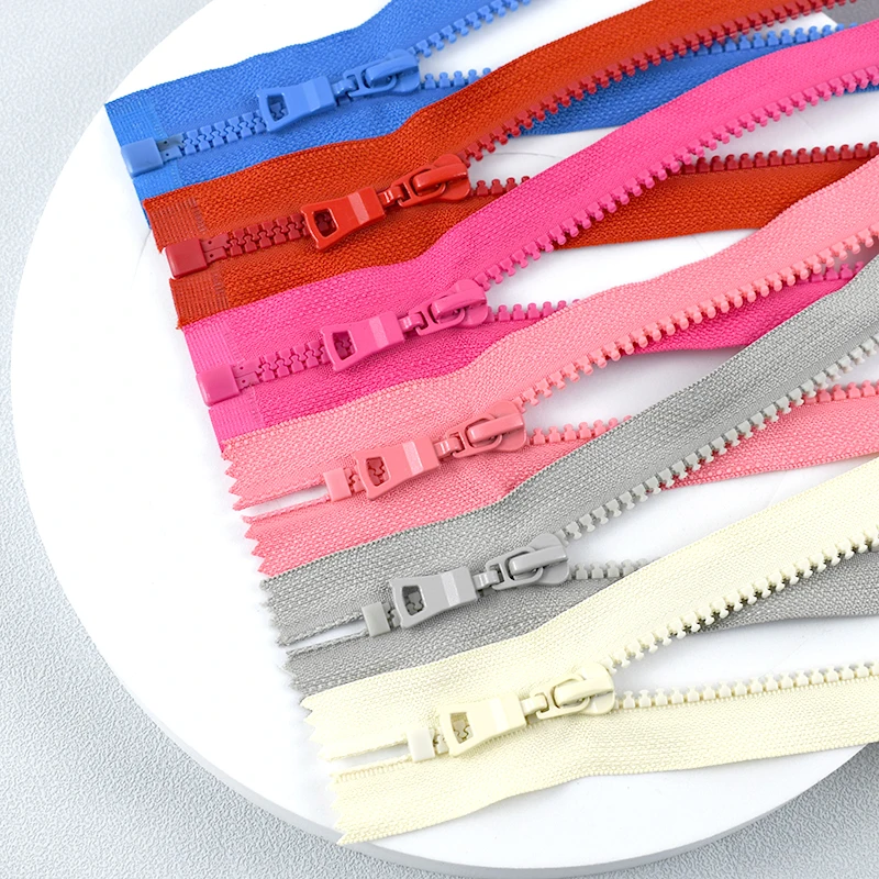 3Pcs Meetee 5# Resin Zipper for Sewing 15-25cm Close-End 30-90cm Open-End Zip Jecket Separable Zippers Ziper Closure Repair Kits