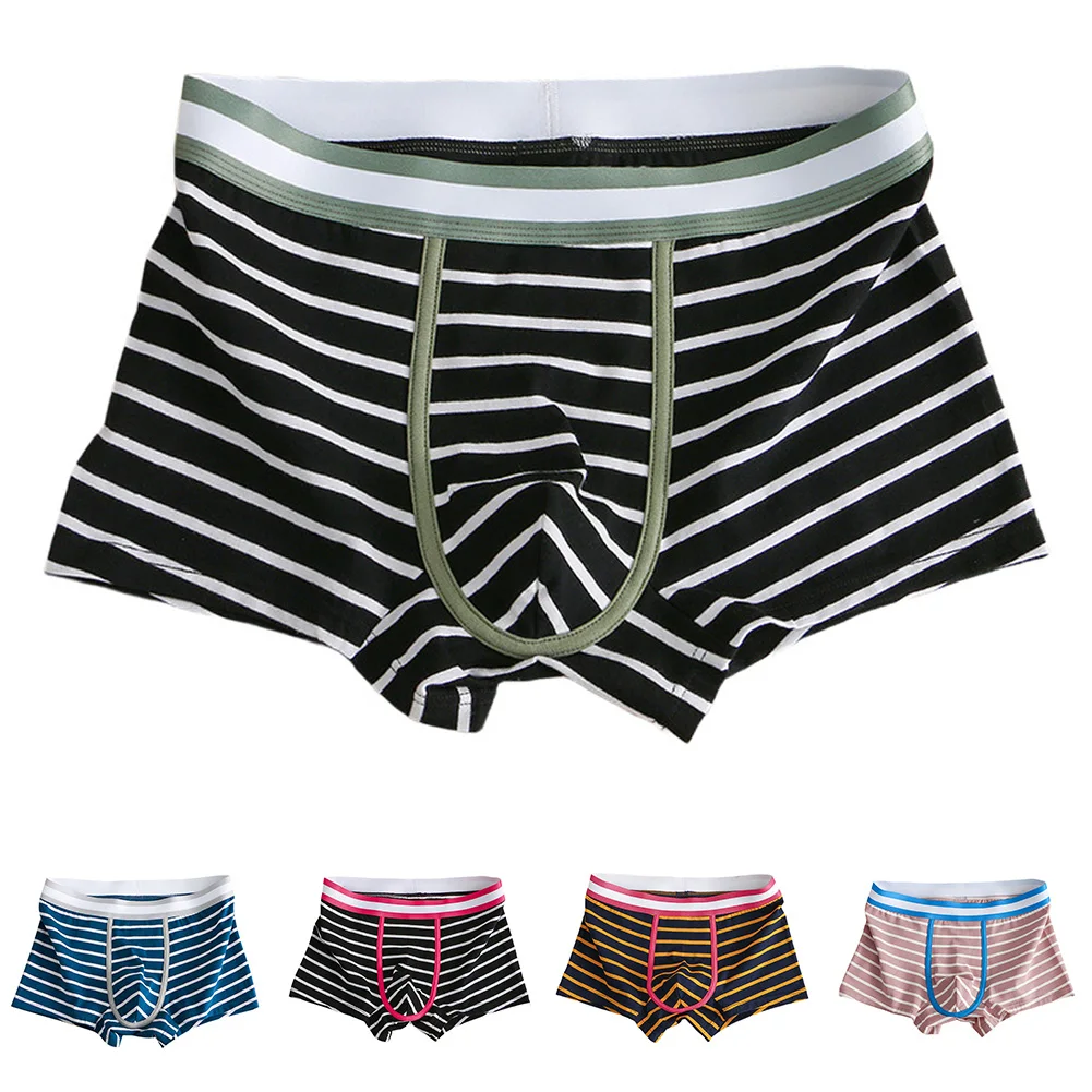 

Classic Panties Breathable Trunks L M Sexy Cotton Trunk For Men Boxershorts 5 Spandex Material 95 Cotton Fabric