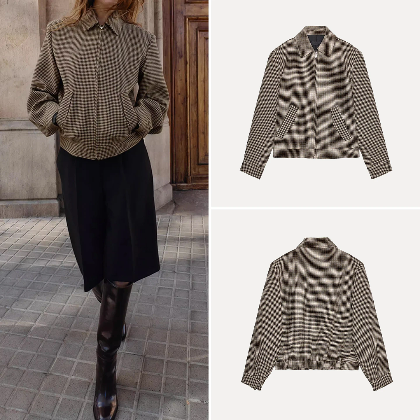 

Z Women's Faion Pilot Jaet oulder Padded Personali Outerwear Long Sve Zipper Closure Loose Fit Winter Coat