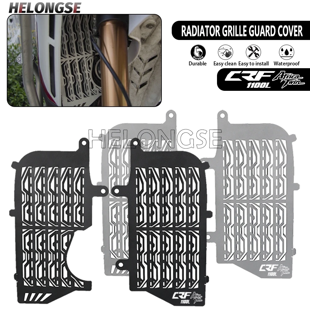 

For Honda CRF1100L Africa Twin CRF 1100 L Africa Twin Adventure Sports 2020 2021 2022-2026 2025 2024 Radiator Grille Guard Cover