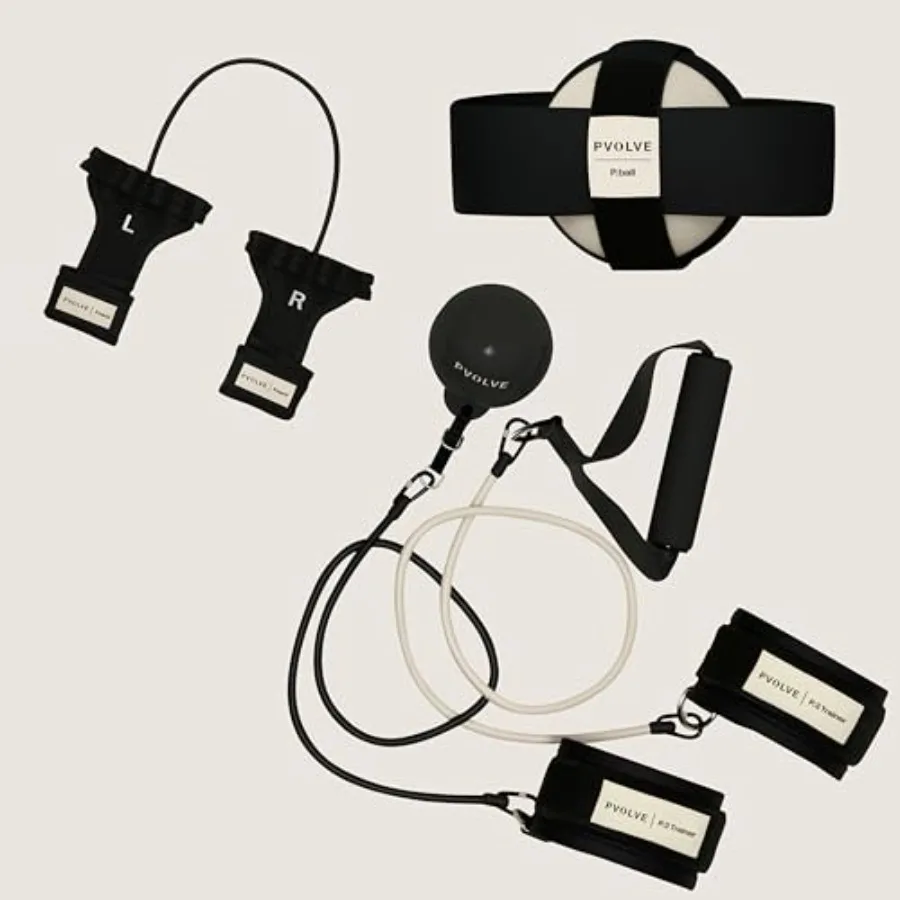 

Performance Strength Bundle, P.Band, Resistance Band, P.3 Trainer and P.Ball, Home Gym Fitness Equipment for Full-Body Strength