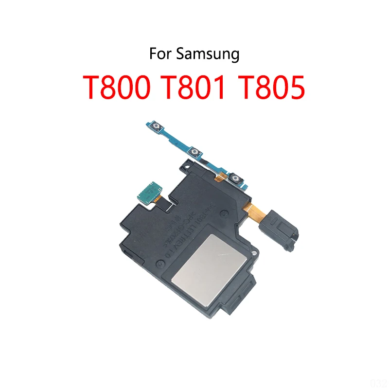 Headphone Audio Jack Ringer Buzzer Loud Speaker Power Switch Button Volume Button On / Off Flex Cable For Samsung T800 T801 T805