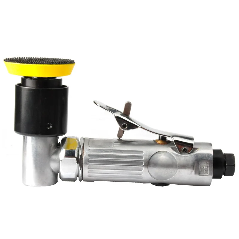 Pneumatic 2 Inch Angle Grinder for Automotive Sanding Polishing and Wood Finishing Compact Eccentric Design for Accurate Results