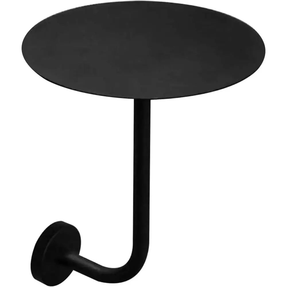 

Современный металлический приставной столик для гостиной с регулируемым настенным кронштейном, круглые размеры 13.8-19.6 дюймов