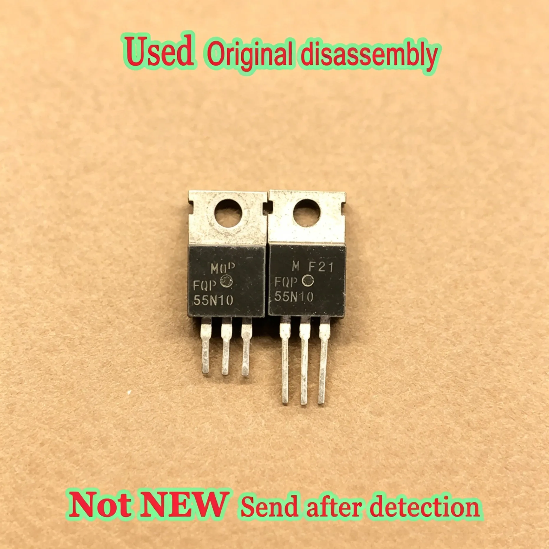 Original disassembly FQP55N10 TO-220 55N10 In Stock 1pcs