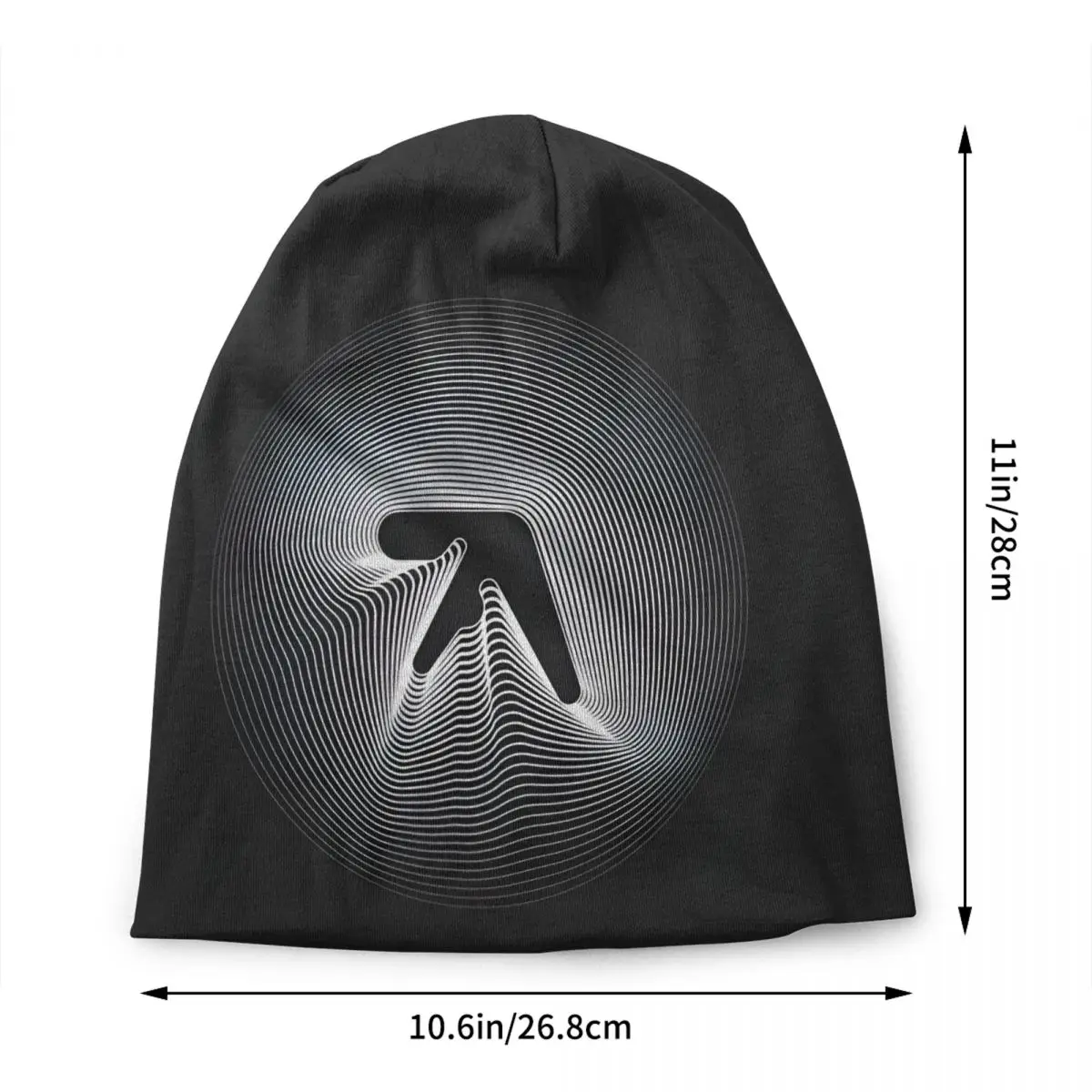 Custom A-Aphexes Designs Creative Rock Sounds Skullies Beanies Caps Winter Warm Knit Hat Men Street Bonnet Hats Outdoor Ski Cap