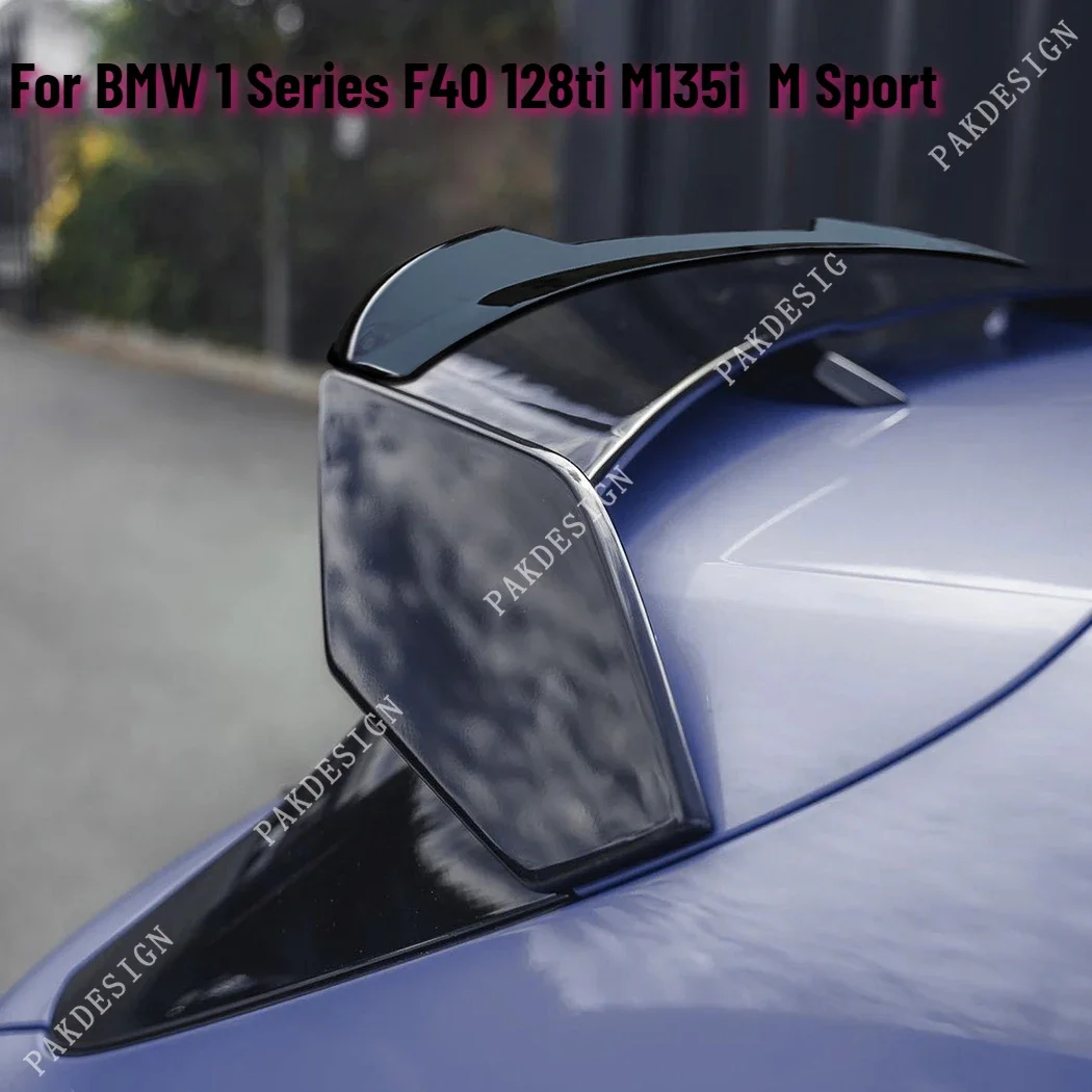 For BMW F40 MP Style Rear Roof Wing 128ti M135i 2019-2024 M Sport Tail Fixed Wind Extension Spoiler Tunning Accessories Bodykits