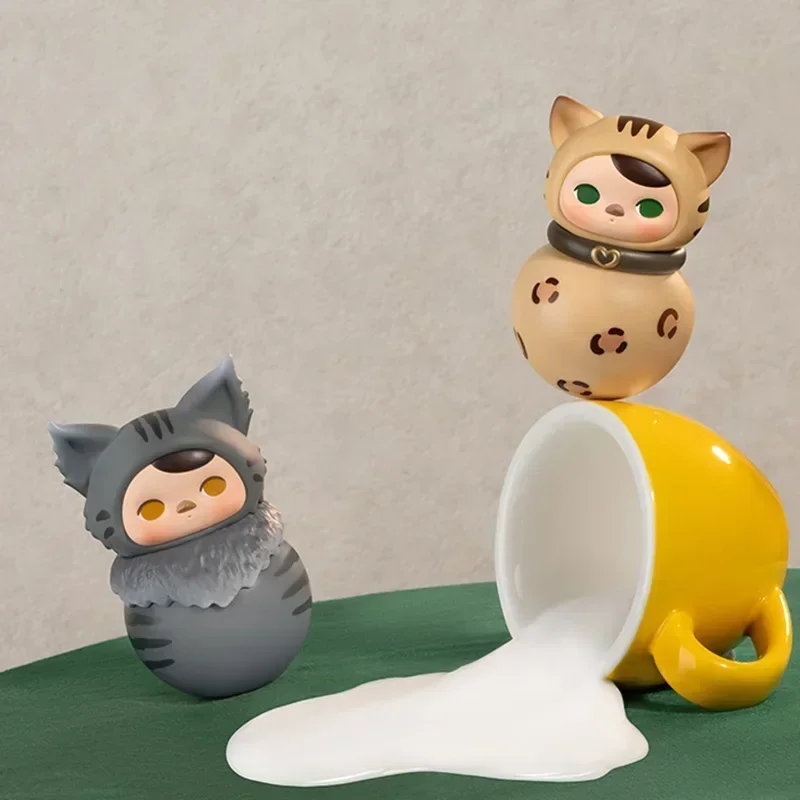 

Pop mart Pucky Rolp Potp Kitty Series Blind Box Guess Bag Mystery Box Toys Original Doll Anime Figure Ornaments Gift Collection