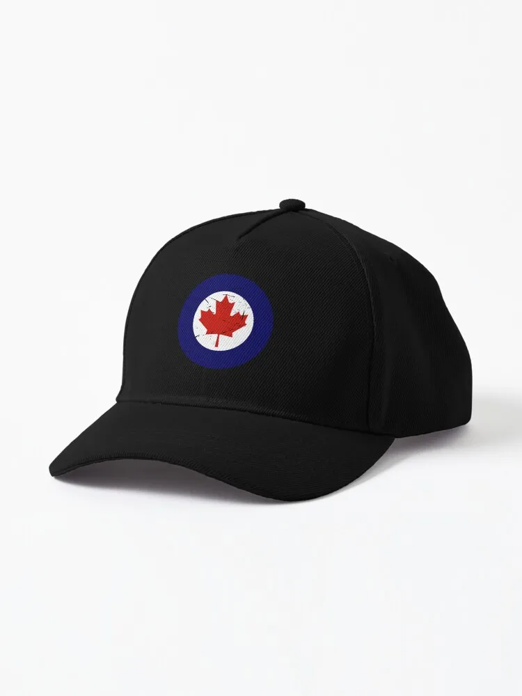 RCAF Roundel (modern, distressed) Baseball Cap Male Sunscreen fishing hat Golf Hat Man Man Hat Women's