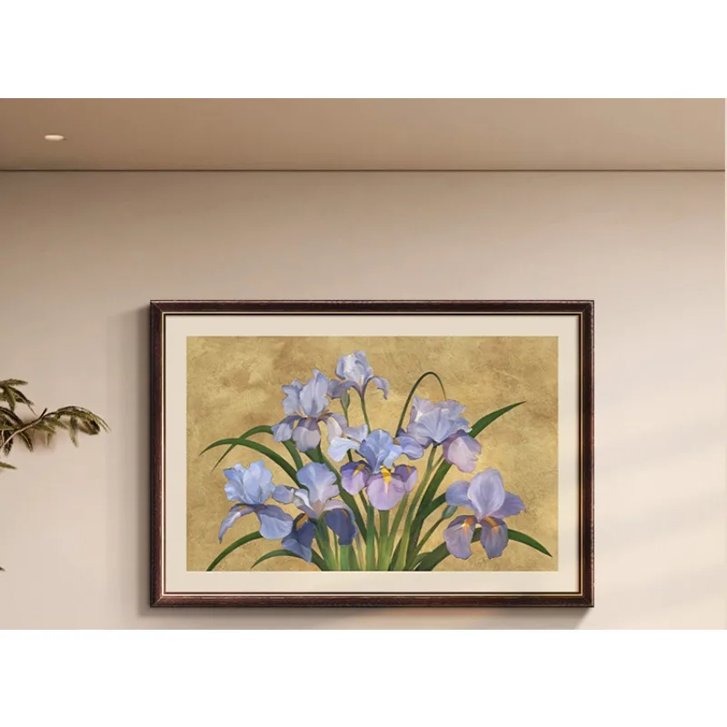 horizontal-flower-living-room-decorative-painting-light-french-retro-bedroom-bedside-painting-high-end-art-mural