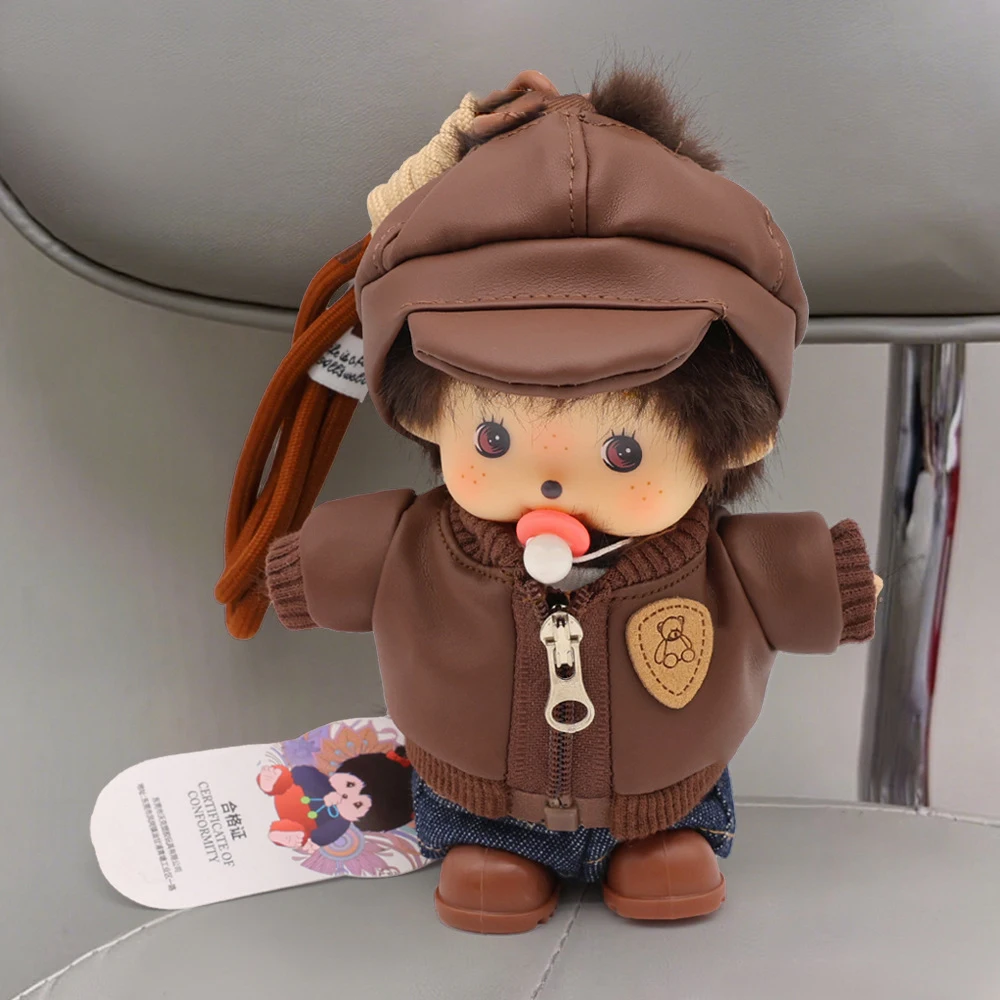 حقيبة قلادة دمى Chhichi الأصلية وملابس الأطفال مجموعة كاملة من أكياس قطيفة حلي معلقة دمية حبل اليد Bffs هدية دمية اللثة