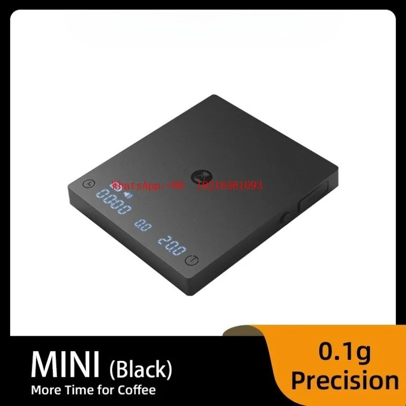 

Электронные весы Black Mirror MINI для кофе, интеллектуальное взвешивание