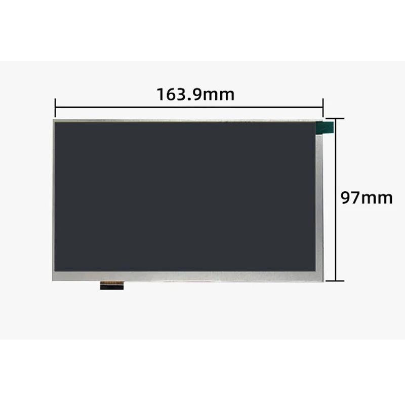 7.0 Inch TFTLCD LCD Display 1024x600 Car Industrial Control HD Display M070WSB30-21A