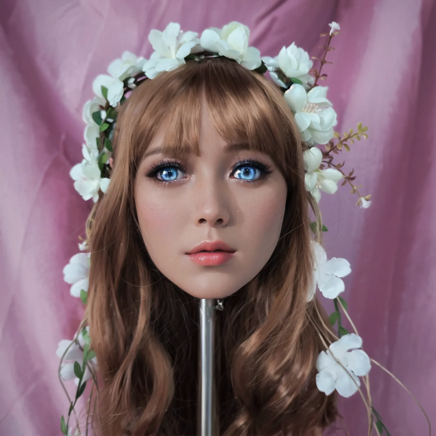 

Профессиональная голова куклы ТПЭ, с текстурой натуральной кожи, нежными деталями лица, прочная, подходит для искусства макияжа, личного режима.