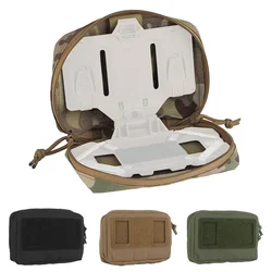 Molle Pouch Phone Folding Navigation Board Organizer Double Zipper Outdoor Hunting Airsoft Dustproof Mobile Phone Protective Bag