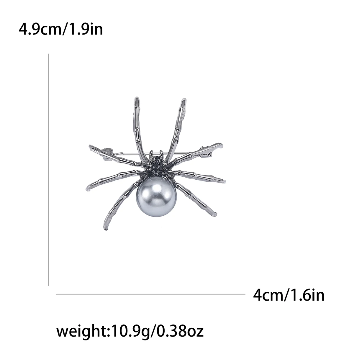 Beautiful Fashion Spider Brooches for Women Unisex Halloween Insect Pins Multi-color Available Holiday Party Accessories Gifts