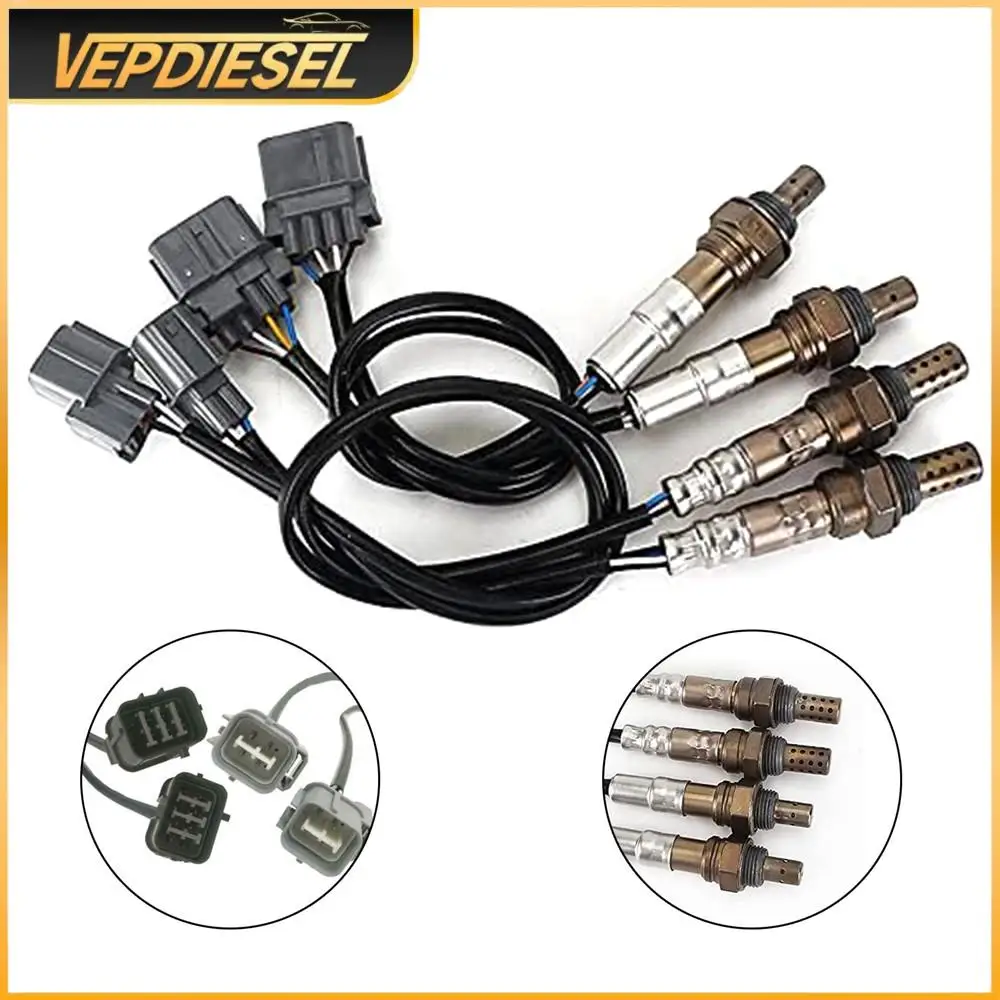 

234-5010 234-4355 234-4368 4Pcs Front Rear Lambda Oxygen O2 Sensor For 2005-2008 Honda Pilot Ridgeline Accord Odyssey 3.5L V6