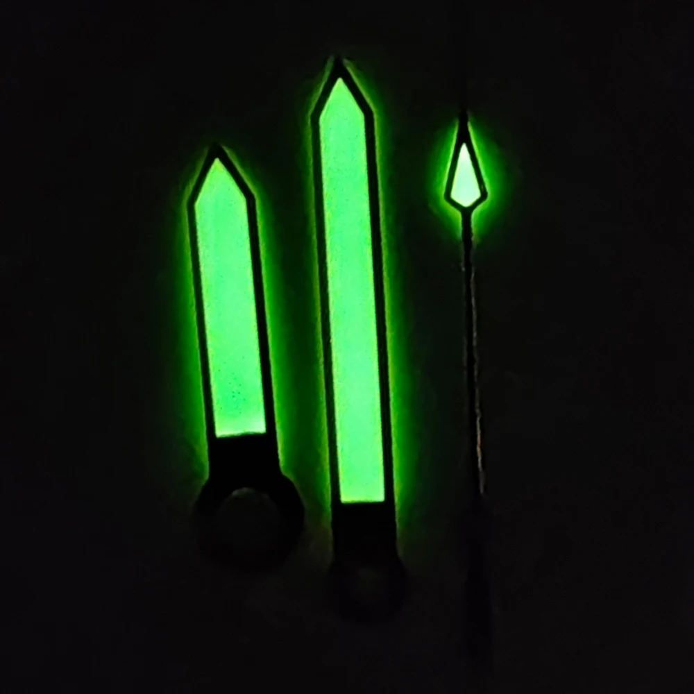 High Quality golden hand NH35 Hands watch hands green luminous hands watch watch accessories For NH35/NH36/4R/7S Movement