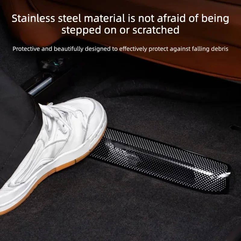 For Li Auto L9 2022-2025 Under‑Seat AC Vent Grille Protective Cover Dustproof Net Car Interior Modification Accessories view 3