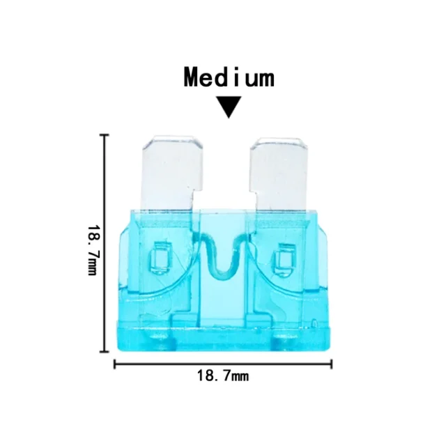 Miniature Small Medium Miniature 2 Car Motorcycle Truck Fuse 2A 3A 5A 7.5A 10A 15A 20A 25A 30A 35A 40A 50A Blade Fuse