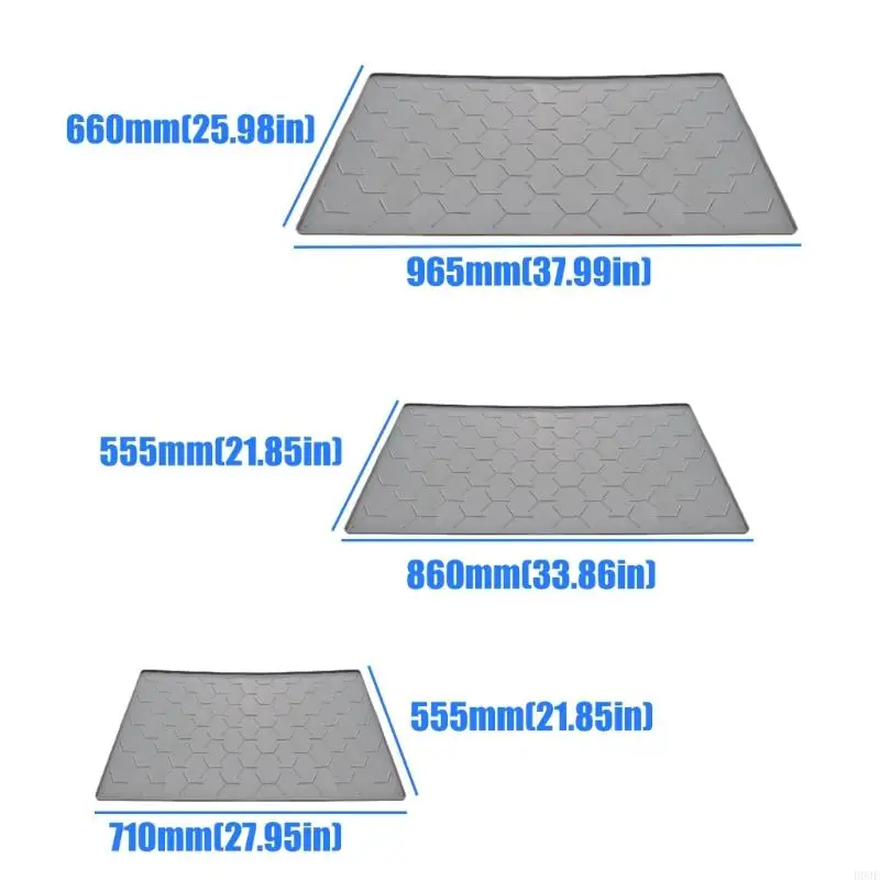 Durable Slip Resistant Dining Produced From Flexible Substance For Small Animals Size 710X555X10Mm B03E