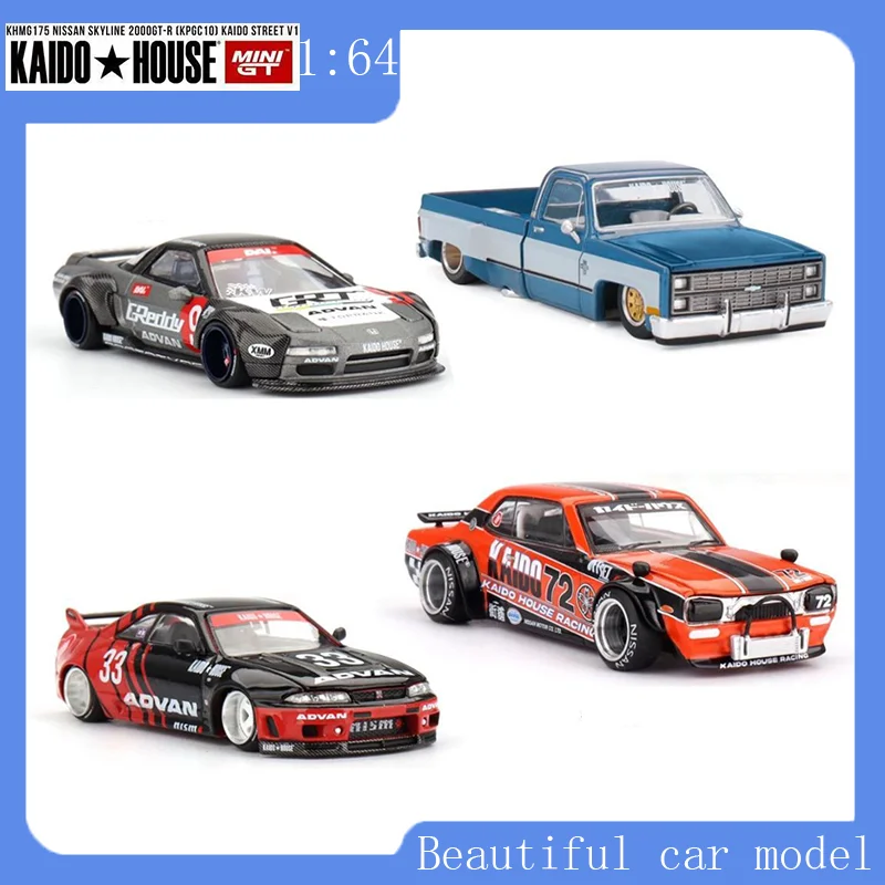 MINIGT KAIDOHOUSE Honda NSX Nissan GTR R33 Chevrolet Pickup Skyline 2000GTR