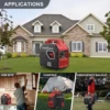 Generador inversor portátil PowerSmart de 2500 vatios con tecnología silenciosa y protección de CO 6