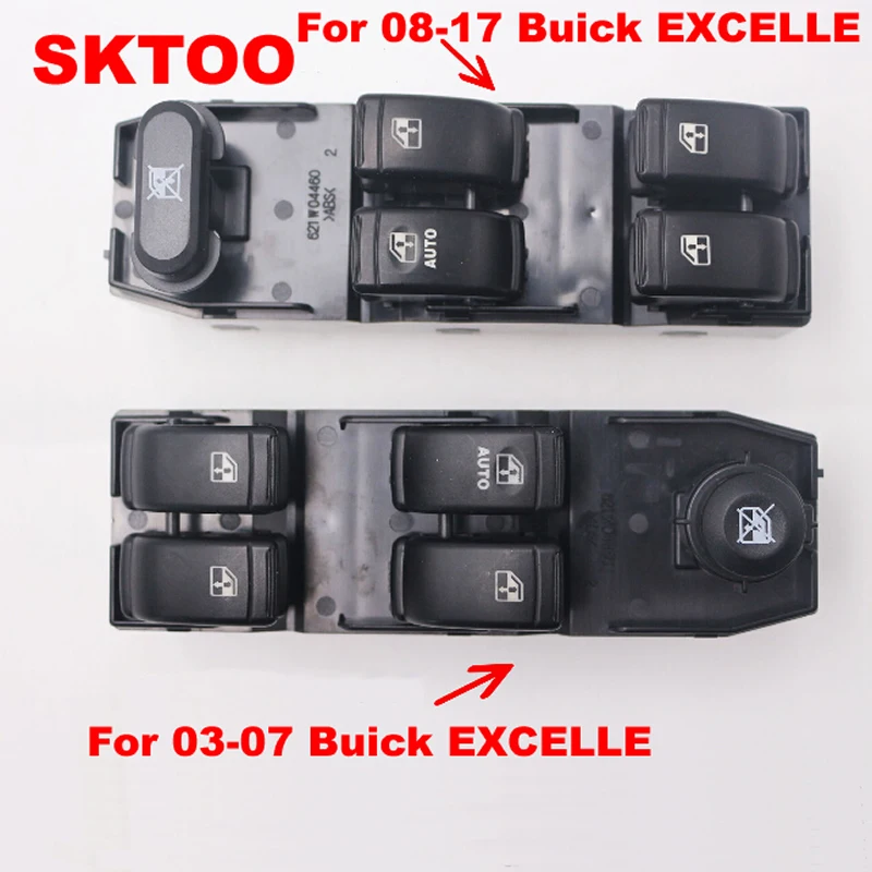 

SKTOO For Buick EXCELLE window lifter switch / front left window glass regulator switch assembly